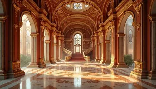 hall of the fallen,cathedral,corridor,mirogoj,theed,basilica,hallway,venaria,aisle,illumination,sapienza,corridors,enfilade,sanctuary,monastery,duomo,basilius,rashtrapati,cochere,the cathedral,Photography,General,Realistic