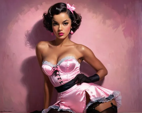 pinup girl,pin-up girl,pin-up girls,pin up girl,retro pin up girl,retro pin up girls,pin up girls,valentine pin up,valentine day's pin up,pin ups,pin-up,pin up,pin-up model,pin up christmas girl,christmas pin up girl,pink ribbon,painter doll,pink lady,neo-burlesque,minnie mouse,Illustration,Retro,Retro 10