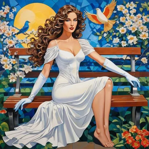 gardenias,gardenia,a beautiful jasmine,jasmine,flamenca,art painting,aliyeva,jasmine blossom,blanca,boghossian,viveros,white lady,marylyn monroe - female,jasmine blue,rosalinda,pin-up girl,oil painting on canvas,peretz,mohaddessin,italian painter,Art,Artistic Painting,Artistic Painting 44