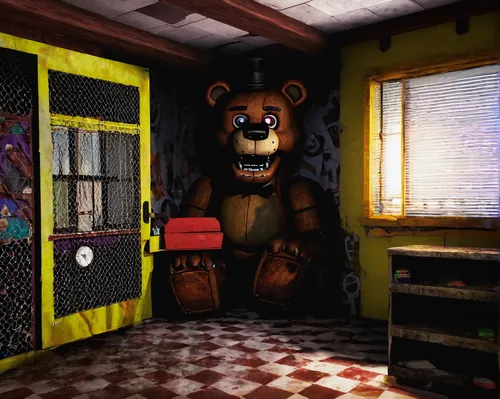 3d teddy,teddy bear waiting,abandoned room,scandia bear,creepy doorway,teddy-bear,teddybear,haunted house,the haunted house,teddy bear crying,the little girl's room,kids room,3d render,teddy bear,bear teddy,madhouse,bear guardian,teddy bears,bear,adventure game,Art,Artistic Painting,Artistic Painting 39