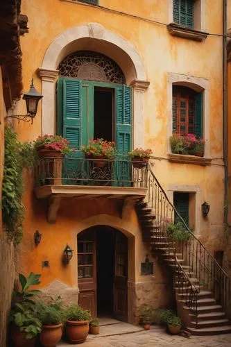 sicily window,trastevere,toscane,italy liguria,grasse,italy,provencal,italie,tuscany,buildings italy,cortile,liguria,italia,portofino,provence,toscana,quirico,malcesine,tuscan,balconies,Conceptual Art,Oil color,Oil Color 11