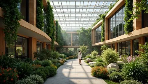 atriums,courtyards,wintergarden,streamwood,winter garden,biopolis,breezeway,walkway,atrium,greenforest,landscaped,courtyard,garden of plants,3d rendering,greenspace,biopiracy,green garden,gardens,horticultural,skyways