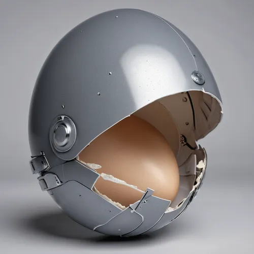 astronaut helmet,construction helmet,football helmet,safety helmet,motorcycle helmet,batting helmet,climbing helmet,cricket helmet,helmet,soldier's helmet,bicycle helmet,steel helmet,ski helmet,helmets,climbing helmets,cracked egg,equestrian helmet,sport climbing helmet,face shield,lacrosse helmet,Photography,General,Realistic