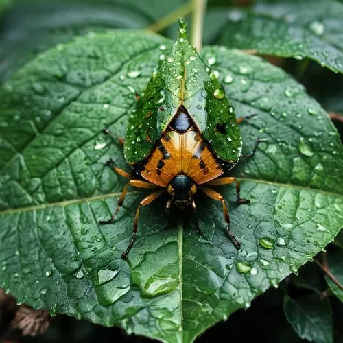 ladybug,garden leaf beetle,ladybird beetle,seven-dot ladybug,asian lady beetle,garden pest,Conceptual Art,Fantasy,Fantasy 11