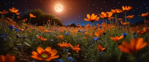 moonlight cactus,night-blooming cactus,flower field,splendor of flowers,cosmos field,wildflowers,flowers field,flowers celestial,flower meadow,field of flowers,garden star of bethlehem,star of bethlehem,rocket flowers,flowering meadow,flower background,rocket flower,tulip background,moon and star background,cosmic flower,orange tulips