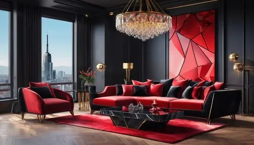 minotti,sitting room,great room,livingroom,apartment lounge,contemporary decor,interior decoration,interior decor,modern decor,baccarat,black-red gold,boisset,living room,mahdavi,interior design,luxury home interior,penthouses,donghia,ornate room,chaise lounge,Unique,3D,Low Poly