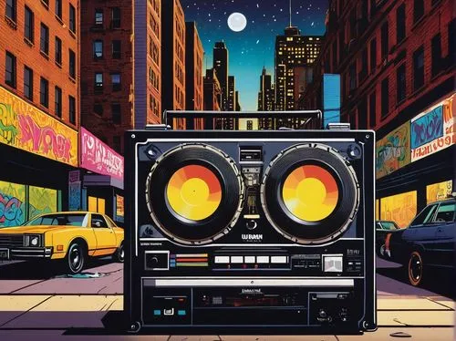 retro music,deodato,radio cassette,vector illustration,cassette,retro background,cityscape,boombox,retro,microcassette,80's design,vector art,retro styled,boomboxes,retro diner,audio cassette,big night city,radioshack,robotron,city lights,Illustration,Vector,Vector 12