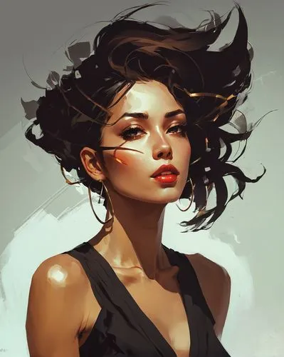 windswept,windblown,fantasy portrait,digital painting,girl portrait,marla,jeanneney,sombra,woman portrait,moody portrait,croft,study,world digital painting,face portrait,vayne,elektra,mystical portrait of a girl,mulan,asian woman,romantic portrait,Conceptual Art,Fantasy,Fantasy 06