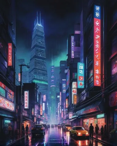 shinjuku,cybercity,tokyo city,tokyo,akiba,kamurocho,cyberpunk,kowloon,kabukiman,akihabara,kabukicho,ikebukuro,mongkok,cybertown,shanghai,cityscape,tokio,guangzhou,lumpur,fantasy city,Conceptual Art,Daily,Daily 25