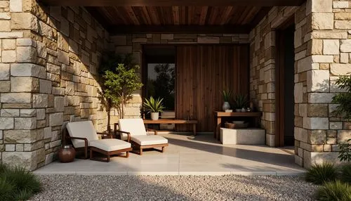 landscape design sydney,render,3d rendering,amanresorts,renders,landscape designers sydney,entryways,garden design sydney,entryway,outdoor furniture,3d render,3d rendered,hovnanian,porch,stone wall,wooden beams,front porch,texturing,patio furniture,rendered