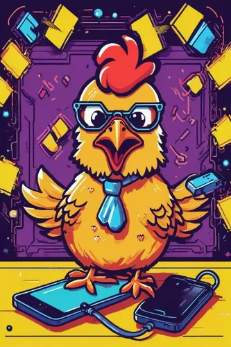 chicken 65,game illustration,phone icon,mobile video game vector background,vector illustration,redcock,yellow chicken,vintage rooster,the chicken,hen,chick,fried bird,retro easter card,twitch icon,chicken,chicken bird,phone clip art,adobe illustrator,chicken run,pubg mascot,Unique,Pixel,Pixel 04