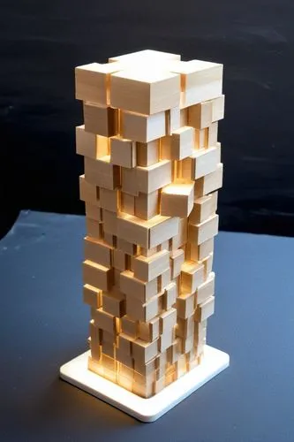 jenga,voxel,wooden cubes,voxels,wall lamp,3d model