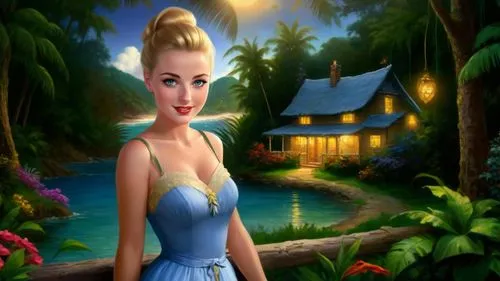 cartoon video game background,amazonica,elsa,girl in the garden,mermaid background,bluefields,tiana,tahiti,tropico,summer background,landscape background,kovalam,tahitian,world digital painting,3d background,dusk background,rosalinda,cuba background,principessa,disney character