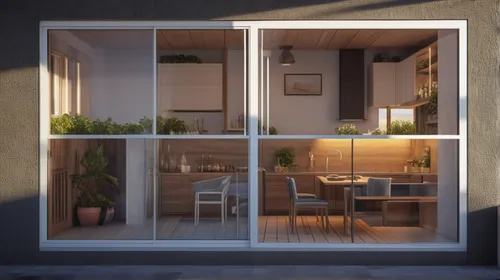 an apartment,apartment,bedroom window,window frames,shared apartment,transparent window,wooden windows,sliding door,3d rendering,room divider,3d render,open window,window,render,window released,dialogue window,window transparent,french windows,lattice window,wood window,Photography,General,Realistic