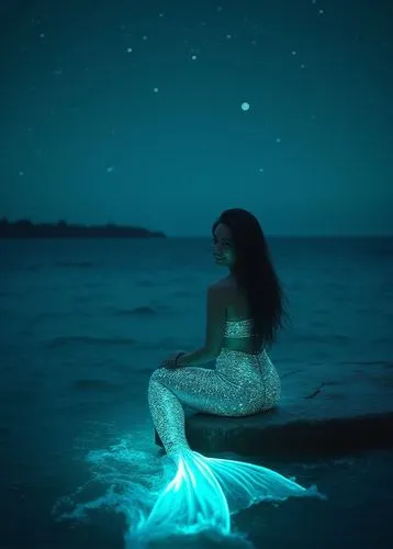 bioluminescent,bioluminescence,phosphorescence,sea night,fathom,believe in mermaids