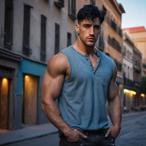 male model,sleeveless shirt,rio serrano,itamar kazir,joe iurato,latino,spanish stallion,ryan navion,blauara,alejandro vergara blanco,muscular,men's wear,undershirt,uomo vitruviano,active shirt,muscle icon,adonis,alex andersee,fitness professional,austin stirling,Art,Artistic Painting,Artistic Painting 49