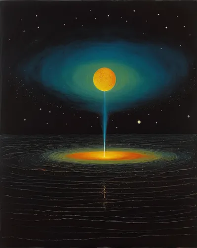 pioneer 10,saucer,planetary system,heliosphere,klaus rinke's time field,sulfur cosmos,black hole,saturn,astronomy,matruschka,cosmos,atomic age,planetarium,nuclear explosion,arociris,galaxy soho,uranus,binary system,solar wind,celestial object,Art,Artistic Painting,Artistic Painting 26