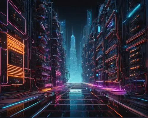 cybercity,synth,cyberscene,cybertown,futuristic landscape,cyberpunk,cyberia,polara,tron,cyberport,cyberworld,metropolis,futuristic,hypermodern,cyberview,mainframes,digitalism,cityscape,cybernet,wavevector,Illustration,Realistic Fantasy,Realistic Fantasy 24