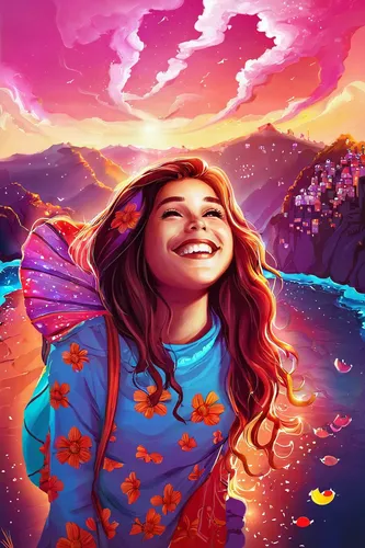 butterfly background,yogananda,vanessa (butterfly),julia butterfly,rainbow butterflies,world digital painting,fantasy portrait,sky butterfly,aurora butterfly,butterflies,digital painting,portrait background,rainbow background,rosa ' amber cover,moana,mermaid background,chasing butterflies,the festival of colors,colorful background,digital art,Conceptual Art,Fantasy,Fantasy 21