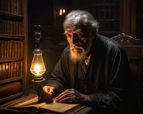 scholar,mckellen,gutenberg,tzaddik,tolstoi,lubavitcher,elderly man,gemara,prospero,lectura,yitzchak,leonardo devinci,persian poet,maester,dumbledore,drawing with light,tolstoyan,rabbi,rabindranath,charles darwin,Art,Classical Oil Painting,Classical Oil Painting 23