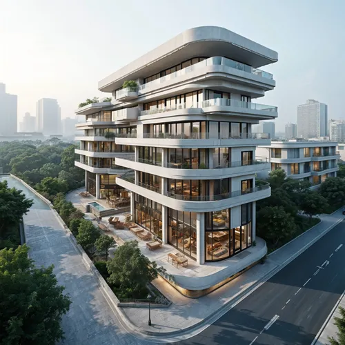 multistorey,arhitecture,residential tower,sky apartment,zhangzhou,penthouses