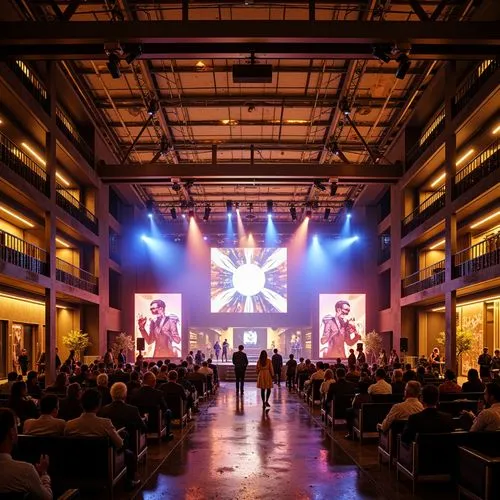 factory hall,fashion show,luminato,melodifestivalen,concert venue,atrium,event venue,atriums,performance hall,starcenter,ptx,xience,runway,centrestage,zaal,northpoint,concert hall,centerstage,concert stage,fidm