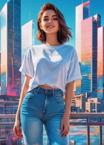 jeans background,poki,colorful background,portrait background,denim background,dubai,alia,ariela,girl in t-shirt,city ​​portrait,colorful city,zorlu,bgc,hkmiami,background colorful,tipoki,teal blue asia,blue background,dhabi,concrete background,Conceptual Art,Daily,Daily 21