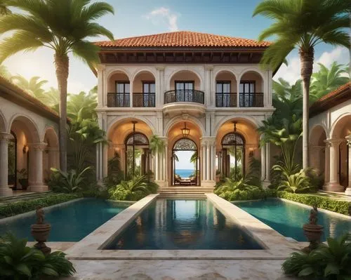 luxury home,luxury property,mansion,pool house,dorne,riad,holiday villa,tropical house,amanresorts,mansions,paradisus,dreamhouse,palmilla,luxury real estate,3d rendering,hacienda,florida home,beautiful home,luxury home interior,resort,Art,Classical Oil Painting,Classical Oil Painting 44