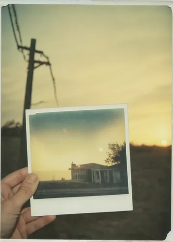 bodie island,homestead,house silhouette,postmarked,polaroid pictures,lonely house,polaroid,old home,lubitel 2,dungeness,new echota,houses silhouette,instant camera,the postcard,home landscape,abandoned house,easter sunrise,farmhouse,retro frame,powerlines,Photography,Documentary Photography,Documentary Photography 03