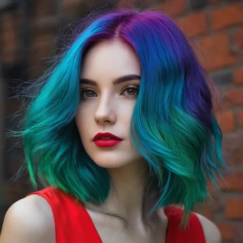 rainbow waves,trend color,colorful,multi-color,vibrant color,multi coloured,colourful,colorful bleter,multi-colored,blue hair,color,natural color,multi color,color turquoise,multi colored,1color,intense colours,full of color,rainbow colors,rainbow color palette,Illustration,Realistic Fantasy,Realistic Fantasy 30