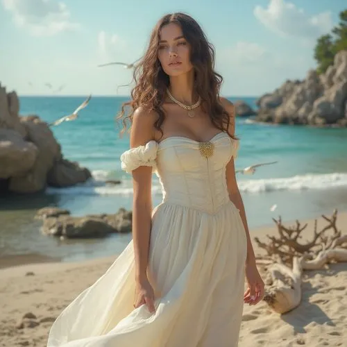 wedding dresses,girl in white dress,capri,wedding dress,bridal gown,wedding gown,bridal dress,grecian,girl in a long dress,sun bride,margairaz,a floor-length dress,celtic woman,white winter dress,cyclades,ariadne,blumarine,azzurra,by the sea,habanera,Photography,General,Realistic