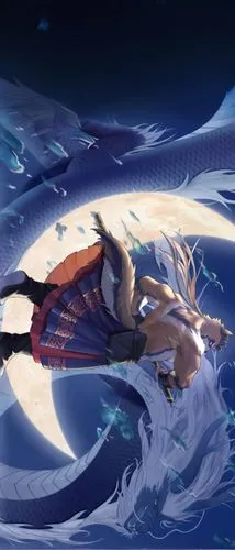 inuyasha,tiamat,armatus,mithra,sirene,brynhild,ibaraki,atlantean,fenrir,tiber riven,sephiroth,kindred,repede,bahamut,ahsoka,god of the sea,scaleless,kitsune,shikigami,howl