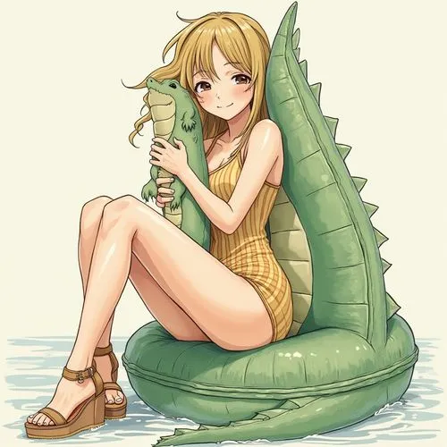 nami,lamia,crocodile tail,crocodile woman,scylla,kovco