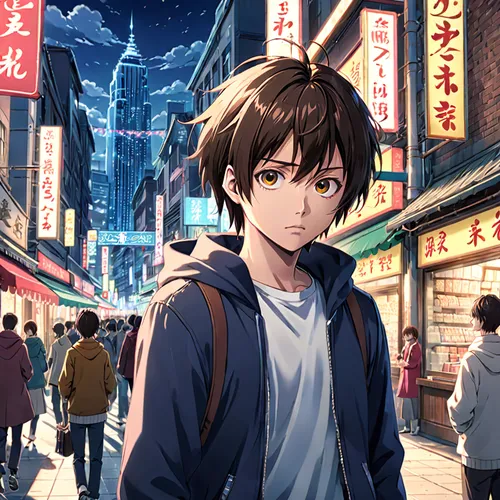 anime japanese clothing,anime cartoon,china town,anime boy,nikko,shibuya crossing,shibuya,shopping street,anime 3d,ginza,shouta,cg artwork,takato cherry blossoms,shinjuku,asakusa,anime,background images,city ​​portrait,love background,game illustration,Anime,Anime,Realistic