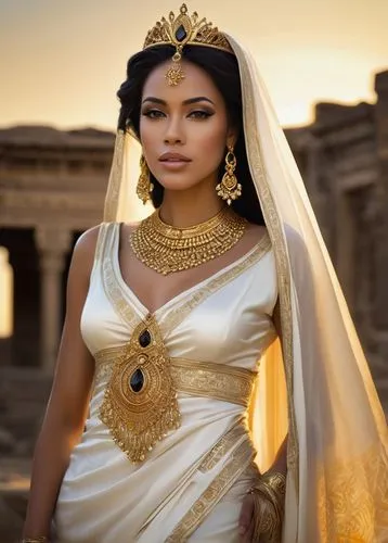 bridal jewelry,ancient egyptian girl,persia,lumidee,poppaea,cleopatra,assyrian,nefertari,egyptian,indian bride,inanna,miryam,iraqia,thyatira,asherah,egyptienne,amneris,aramean,gold jewelry,luthra,Conceptual Art,Sci-Fi,Sci-Fi 08