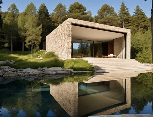 dunes house,cubic house,house with lake,forest house,inverted cottage,summer house,kundig,house in the mountains,house in mountains,modern architecture,pool house,modern house,house in the forest,cube house,mid century house,eisenman,house by the water,arkitekter,vitra,timber house,Photography,General,Realistic