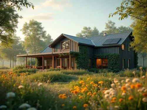 summer cottage,small cabin,country cottage,the cabin in the mountains,house in the forest,wooden house,homestead,little house,forest house,enb,farm house,small house,idyllic,log cabin,cottage,rural,farmstead,beautiful home,3d render,home landscape,Photography,General,Realistic