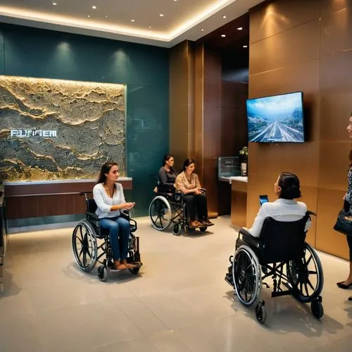 accessibility,floating wheelchair,wheelchair sports,motorized wheelchair,wheelchair,wheelchair accessible,wheelchair racing,therapy room,therapy center,meeting room,handicap accessible,waiting room,the physically disabled,disabled sports,surgery room,lobby,nursing home,wheelchair curling,disability,hotel lobby,Photography,General,Fantasy