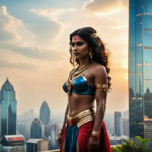 wonder woman city,wonderwoman,wonder woman,goddess of justice,super heroine,super woman,monsoon banner,fantasy woman,diwali banner,wonder,woman power,warrior woman,trinity,woman strong,strong woman,strong women,jaya,digital compositing,lasso,figure of justice,Photography,General,Cinematic