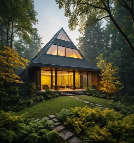 house in the forest,forest house,mid century house,modern house,timber house,beautiful home,forest chapel,electrohome,cubic house,house in the mountains,house in mountains,the cabin in the mountains,frame house,dreamhouse,summer house,cube house,inverted cottage,summer cottage,new england style house,wooden house,Photography,General,Fantasy