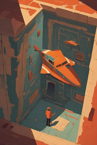 isometric,excavation,low poly,low-poly,sci fiction illustration,bunker,roofs,game illustration,space port,spaceship space,rooms,vault,exploration,an apartment,sinkhole,sci-fi,sci - fi,ancient house,game art,grounded,Illustration,Vector,Vector 05