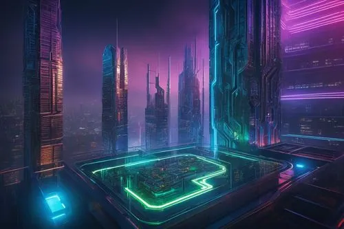 cybertown,cybercity,futuristic landscape,cyberview,cyberia,cyberpunk,metropolis,cyberport,microdistrict,cyberworld,tron,graecorum,futuristic,cyberscene,arcology,areopolis,fantasy city,cityscape,megapolis,synth,Conceptual Art,Daily,Daily 02