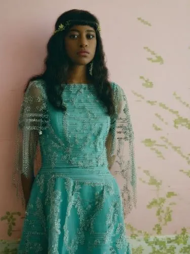 a pretty one,a beautiful young black woman in a turquoise dress,eritrean,maraj,nigerien,nomani,azilah,eritreans,Photography,Documentary Photography,Documentary Photography 07