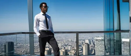 black businessman,african businessman,a black man on a suit,the observation deck,ceo,businessman,supertall,businesspeople,salaryman,skyscraping,corporatisation,tall buildings,business world,observation deck,corporatewatch,skyscraper,skydeck,incorporated,high rise,the skyscraper,Art,Artistic Painting,Artistic Painting 47