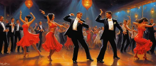 Imagine a spicy salsa dancing competition with unexpected twists.,latin dance,salsa dance,ballroom dance,flamenco,concert dance,dancers,argentinian tango,valse music,performers,tango argentino,dance c