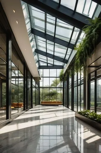 atriums,structural glass,lobby,wintergarden,conservatory,glass facade,glass roof,daylighting,conservatories,atrium,glass wall,breezeway,amanresorts,cochere,luxury home interior,foyer,aileron,woodway,glasshouse,electrochromic,Illustration,Realistic Fantasy,Realistic Fantasy 23