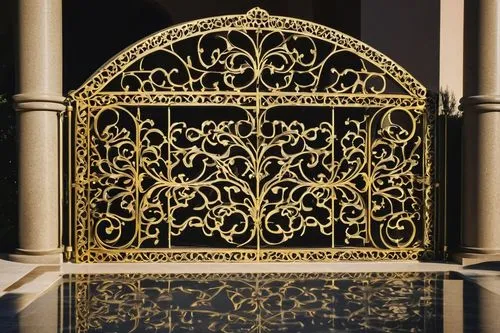 mihrab,ornamental dividers,decorative frame,minbar,hrab,art nouveau frame,fretwork,scrollwork,gold stucco frame,tabernacles,kaaba,moroccan pattern,quatrefoils,wrought iron,grillwork,iron door,art nouveau frames,garden door,ornamentation,openwork frame,Art,Artistic Painting,Artistic Painting 22