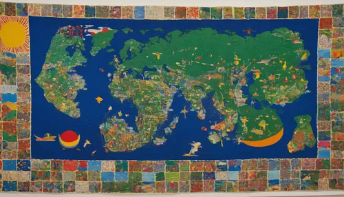 rainbow world map,african map,map of the world,world map,world's map,the earth,world flag,earth,old world map,tapestry,map world,quilt,mosaic,continent,klaus rinke's time field,panoramical,mother earth,prayer flag,continents,south pacific,Conceptual Art,Daily,Daily 26