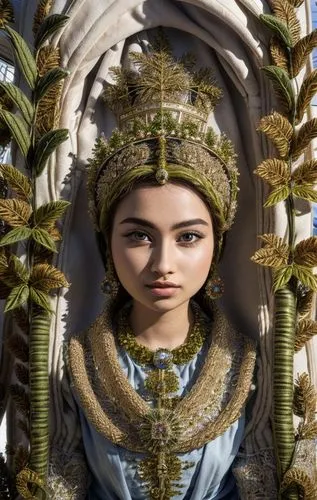 mulan,miss circassian,girl in a historic way,asian costume,girl in a wreath,inner mongolian beauty,arabian,uzbekistan,fantasy portrait,asian woman,shuanghuan noble,joan of arc,suit of the snow maiden,turpan,asian conical hat,the prophet mary,accolade,xinjiang,oriental princess,islamic girl