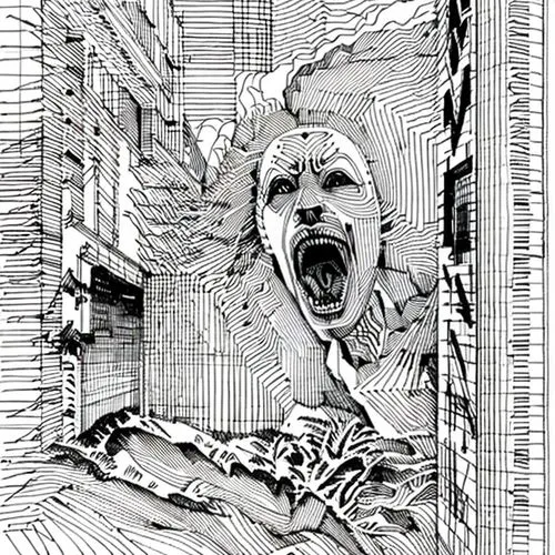 weeping angel,distorted,pen drawing,pencil art,biomechanical,screaming bird,sci fiction illustration,ballpoint pen,mono line art,mono-line line art,scalpel,angel line art,game drawing,distortion,hand-drawn illustration,vertigo,pedestrian,line-art,psychosis,pencil and paper,Design Sketch,Design Sketch,None